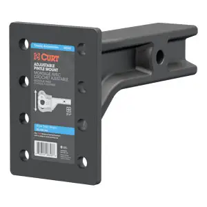 Adjustable Farm Hitch Pintle Towing Plate