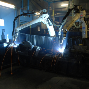 CURT receiver hitches robotic welding