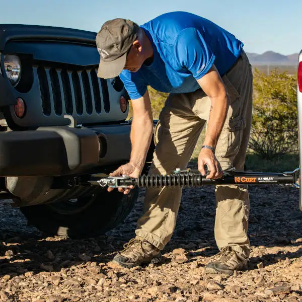 CURT Tow Bar Flat Towing Jeep