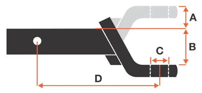 How to Measure a Ball Mount - Diagram