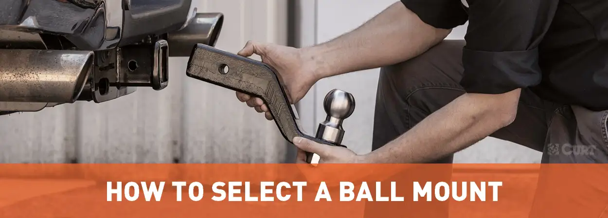 How to Select a Ball Mount & Measure Hitch Drop - CURT