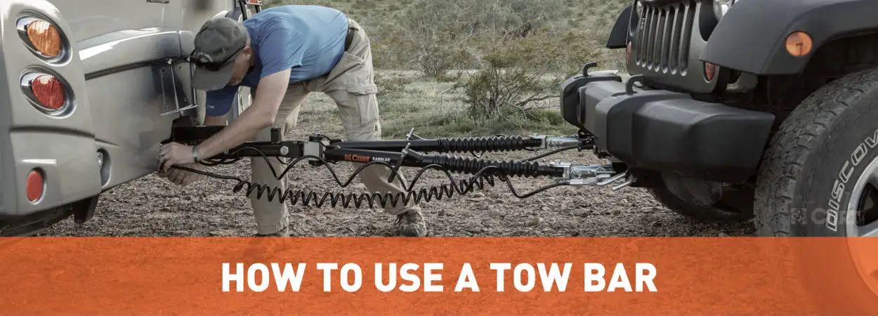 How to Use a Tow Bar - Installation Guide - CURT