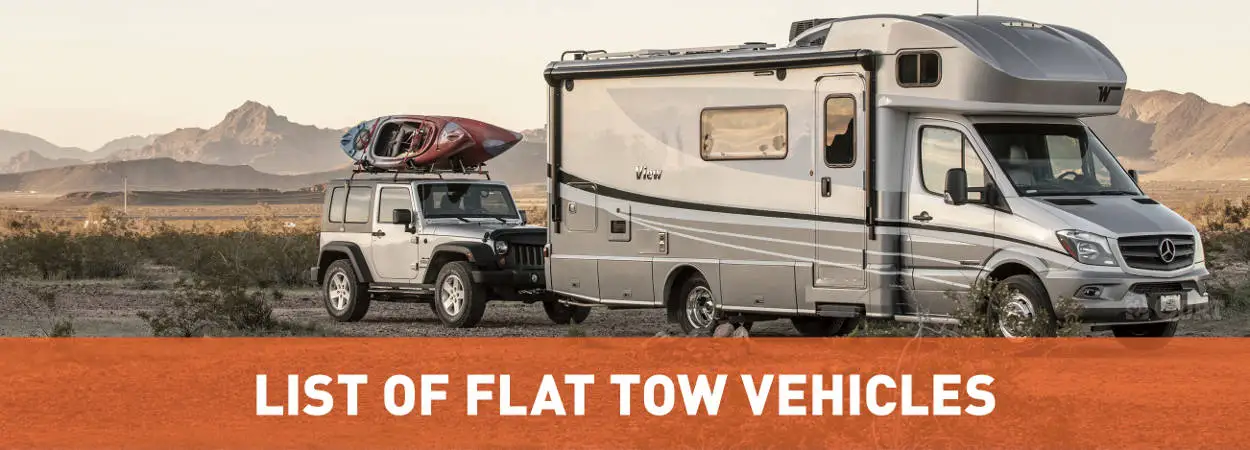 List of Flat Tow Vehicles - CURT