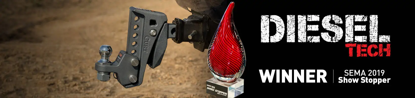 Rebellion XD Cushion Hitch - ShowStopper Award