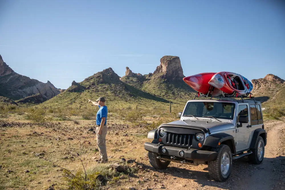 Towed Vehicle Jeep Wrangler Offroad